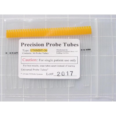 Precision Probe Tubes - Yellow